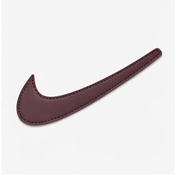 Synthetic leather logo overlay swatch