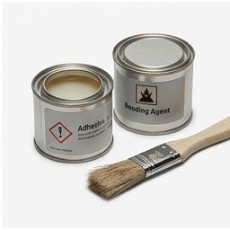Adhesive and bonding cement swatch