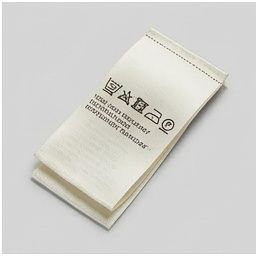 Care/content label set swatch