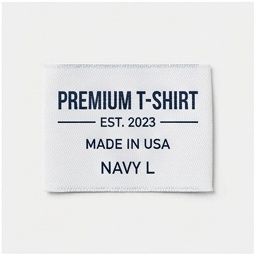 Back neck label swatch