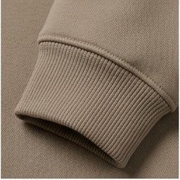 Rib knit trim swatch
