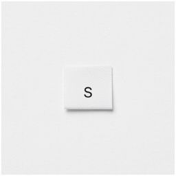 Size label swatch
