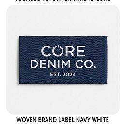 Brand label swatch
