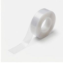 Clear elastic tape swatch