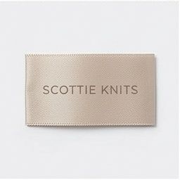 Interior brand label swatch