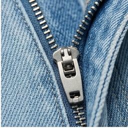 Front zipper swatch