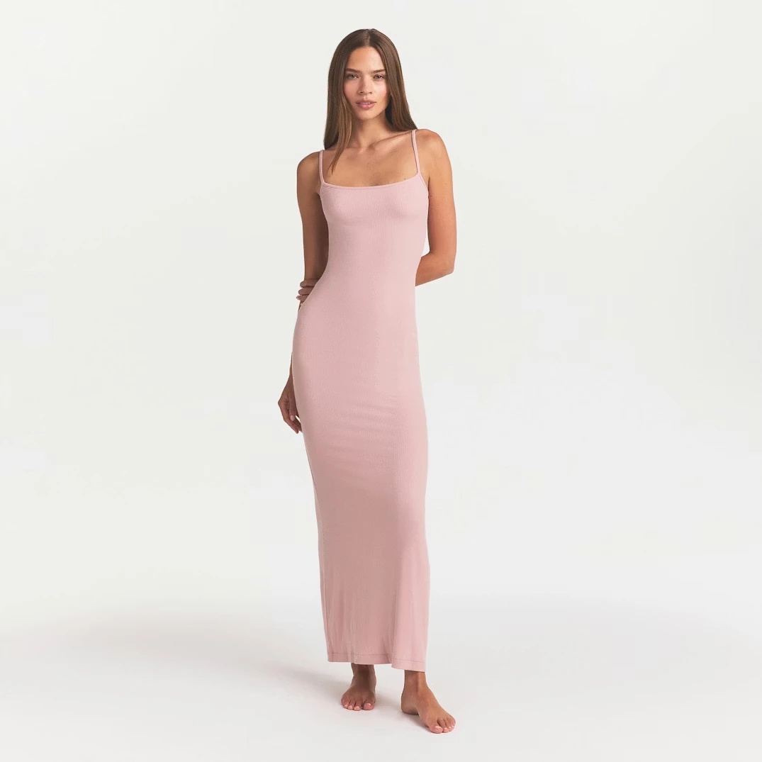 Maxi Slip Dress, the product the tech pack was generated from