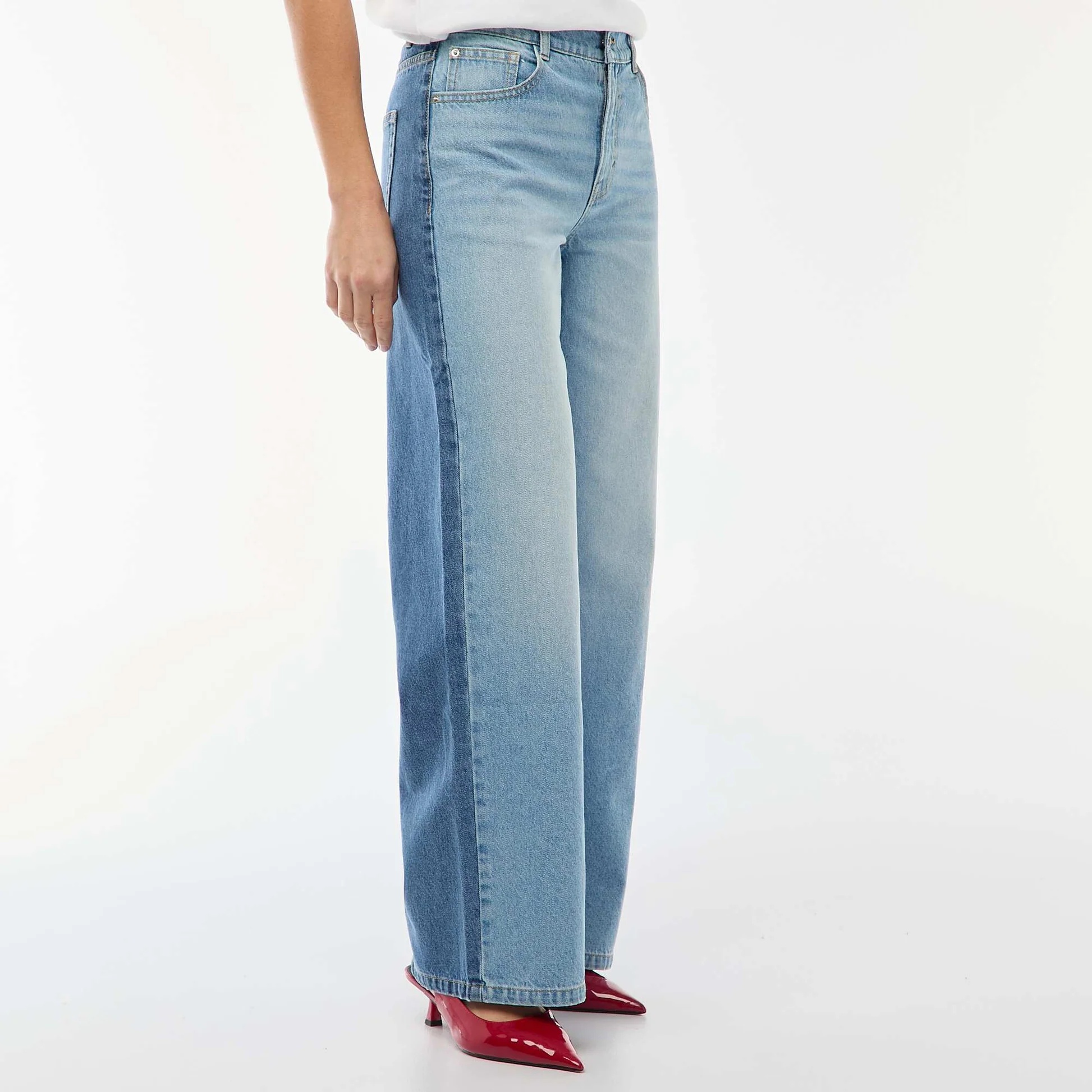 High Rise Denim Jeans, the product the tech pack was generated from